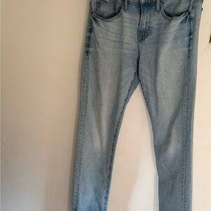 Frame Denim Men's Sky Blue Slim Jeans